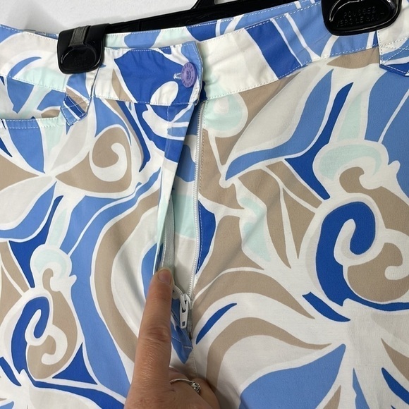 Vuarnet golf sport capri abstract print pants - Picture 5 of 8